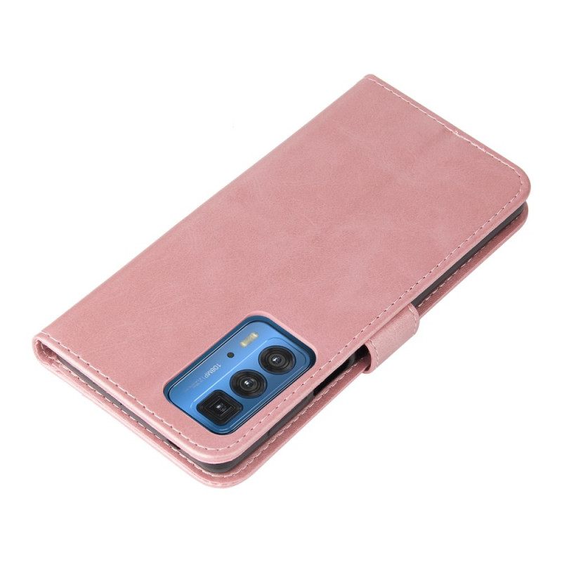 δερματινη θηκη Motorola Edge 20 Pro Vintage Τσαντάκι Νομισμάτων