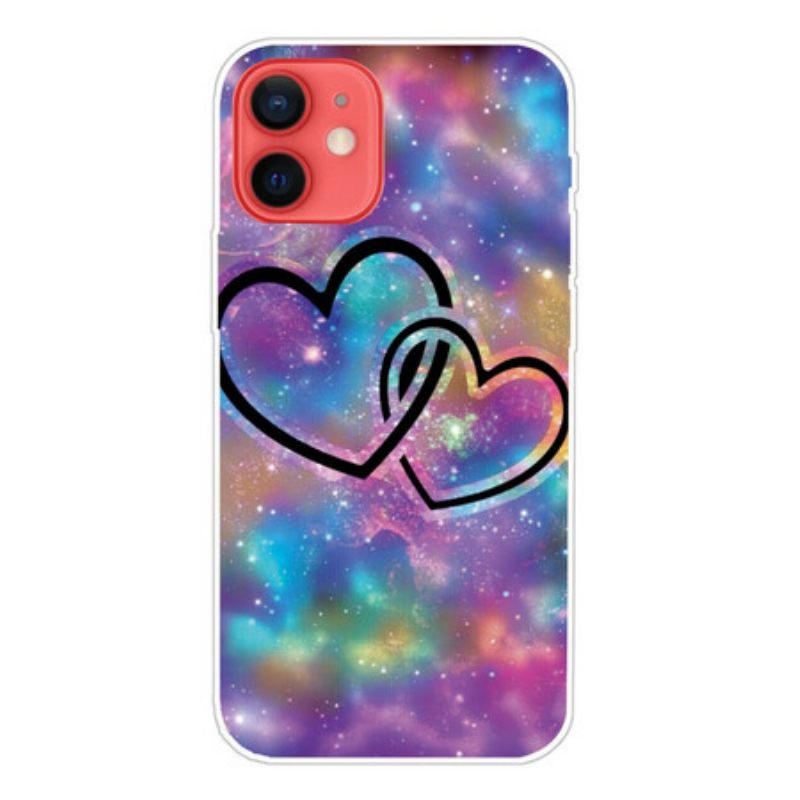 Θήκη iPhone 13 Mini Αλυσοδεμένες Καρδιές