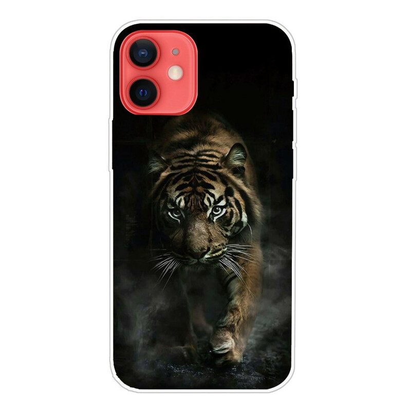 Θήκη iPhone 13 Mini Ευέλικτη Τίγρη