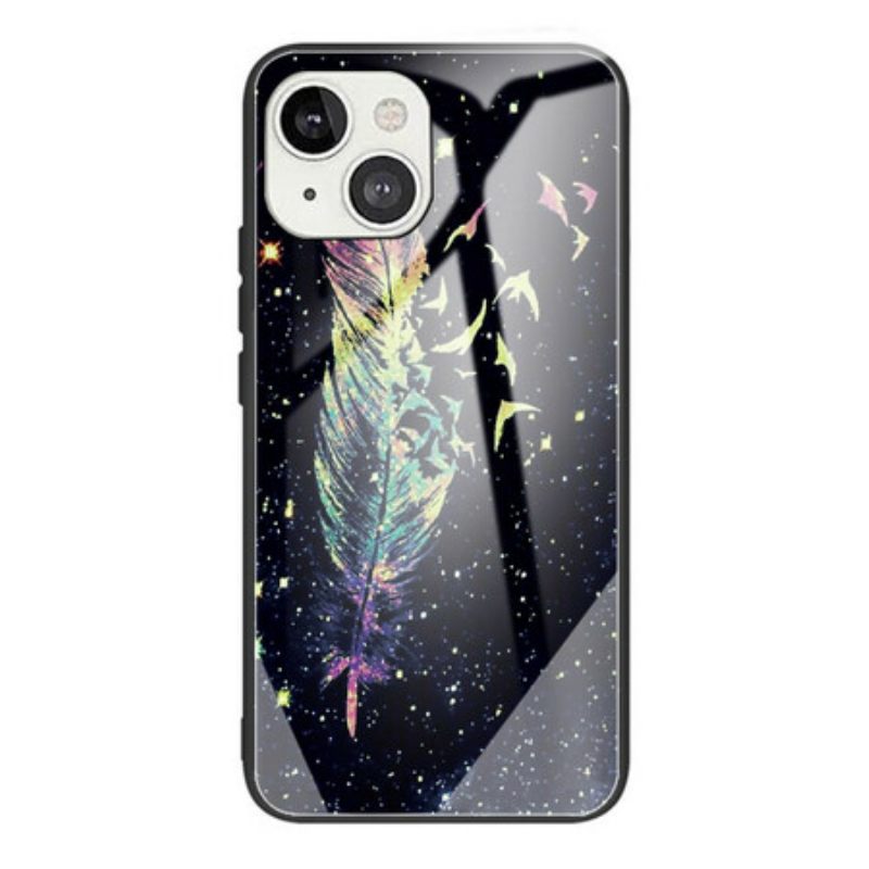 Θήκη iPhone 13 Mini Feather Tempered Glass