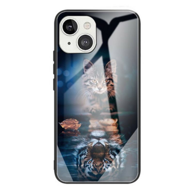 Θήκη iPhone 13 Mini My Tiger Tempered Glass