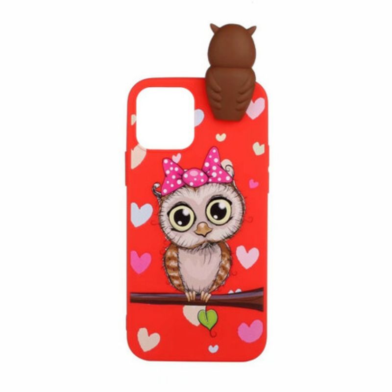 θηκη κινητου iPhone 13 Mini Miss Owl 3d