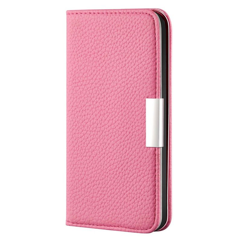 θηκη κινητου iPhone 13 Mini Θήκη Flip Faux Leather Litchi Ultra Chic