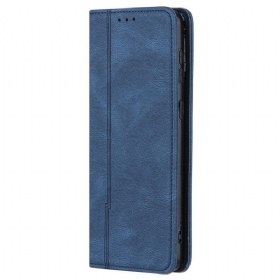 θηκη κινητου Samsung Galaxy S22 5G Θήκη Flip Δερμάτινη Γραμμή Στυλ