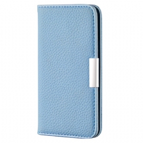 θηκη κινητου Samsung Galaxy S22 5G Θήκη Flip Faux Leather Litchi Ultra Chic