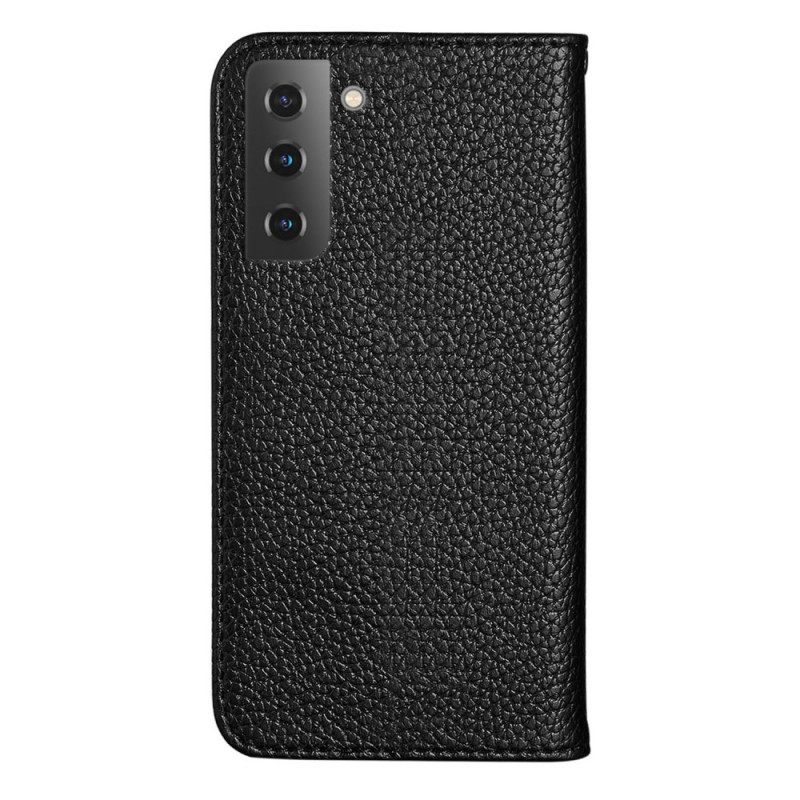 θηκη κινητου Samsung Galaxy S22 5G Θήκη Flip Faux Leather Litchi Ultra Chic