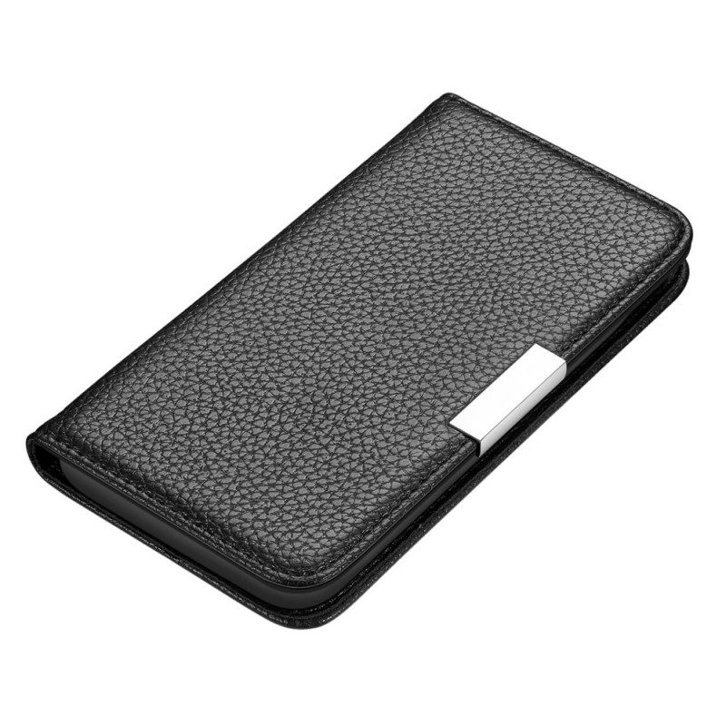 θηκη κινητου Samsung Galaxy S22 5G Θήκη Flip Faux Leather Litchi Ultra Chic