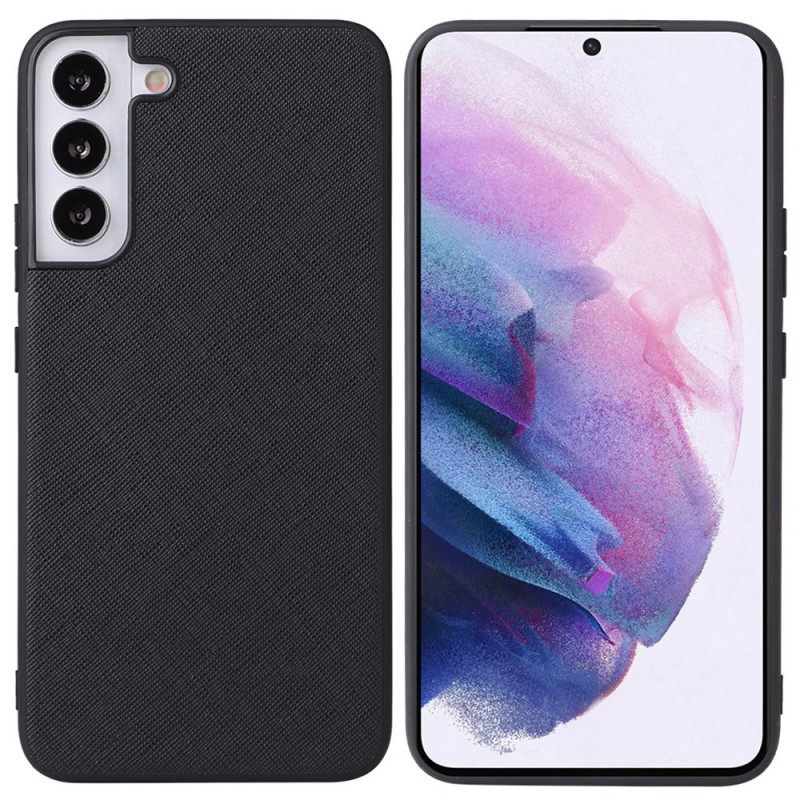 Θήκη Samsung Galaxy S22 5G Δερμάτινο Στυλ Με Υφή