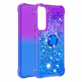 Θήκη Samsung Galaxy S22 5G Glitter Ring-bracket