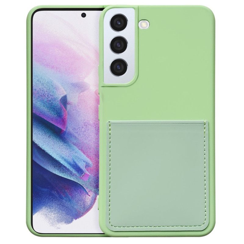 Θήκη Samsung Galaxy S22 5G Θήκη Κάρτας Υγρής Σιλικόνης