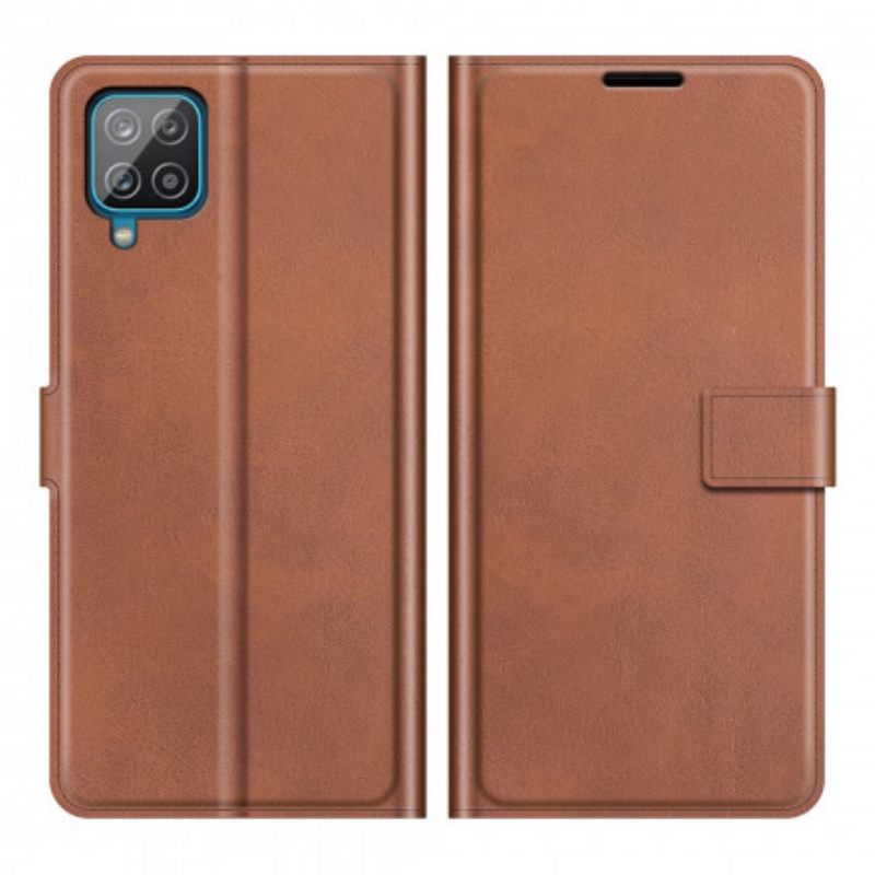 Κάλυμμα Samsung Galaxy A22 Faux Leather Slim