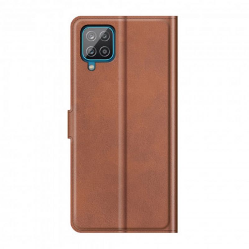 Κάλυμμα Samsung Galaxy A22 Faux Leather Slim