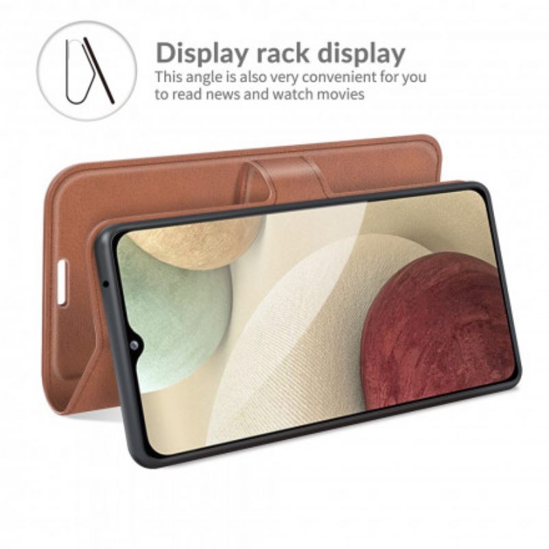 Κάλυμμα Samsung Galaxy A22 Faux Leather Slim