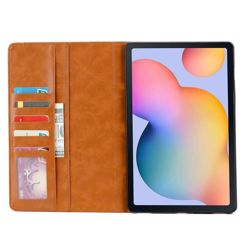 Θήκη Flip Samsung Galaxy Tab A7 Lite Σετ Καρτών