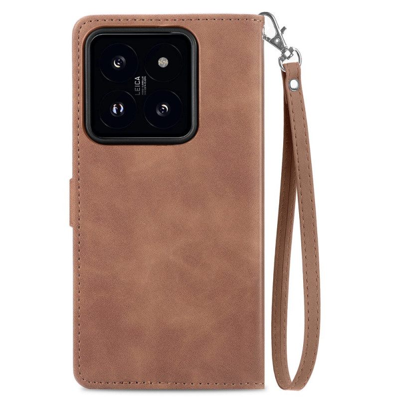 Θηκη Κινητου Xiaomi 14t Pro Θήκες Κινητών Μπροστινή Θήκη Από Δαντέλα