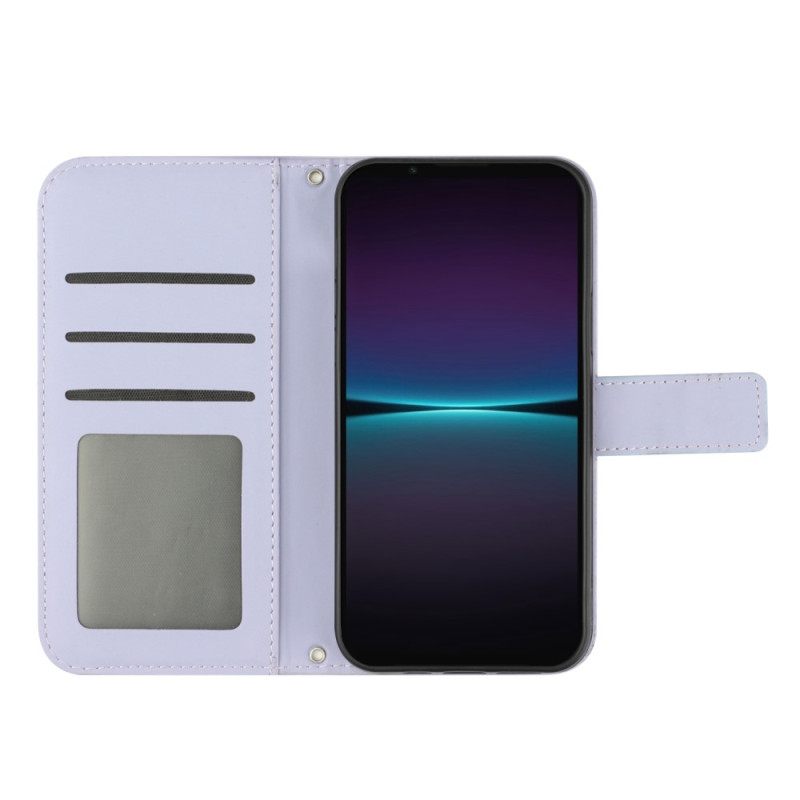 Κάλυμμα Sony Xperia 1 IV Λουράκι Ηλίανθου Και Ώμου