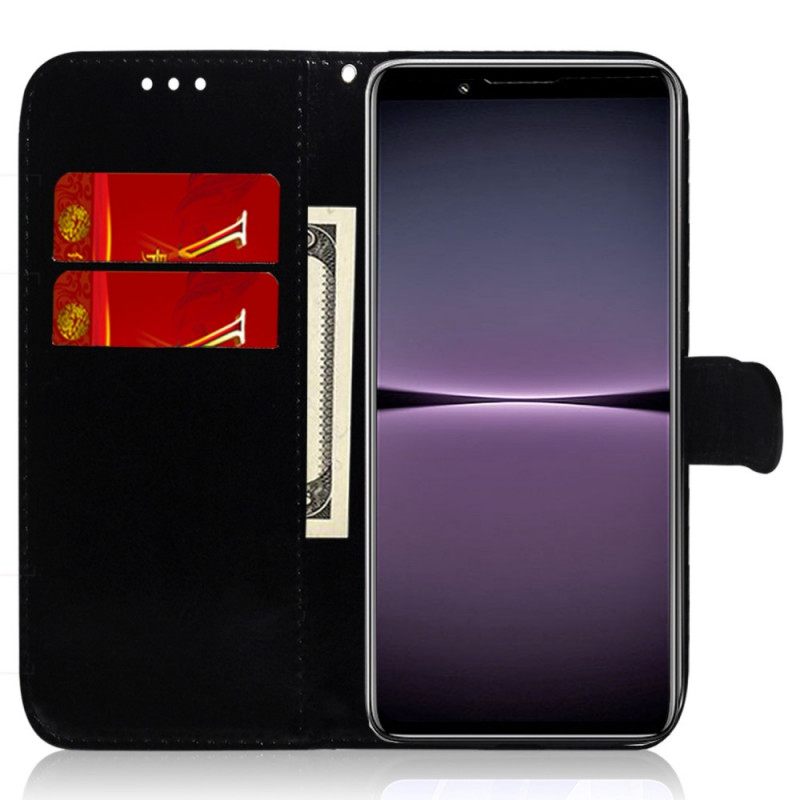 Κάλυμμα Sony Xperia 1 IV με κορδονι Φωτιστικό Με Λουράκι