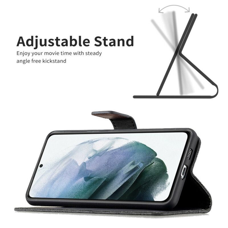 Κάλυμμα Samsung Galaxy S21 FE με κορδονι Μπαρόκ Strappy Butterfly