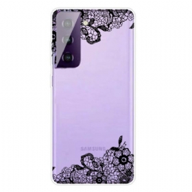 Θήκη Samsung Galaxy S21 FE Λεπτή Δαντέλα