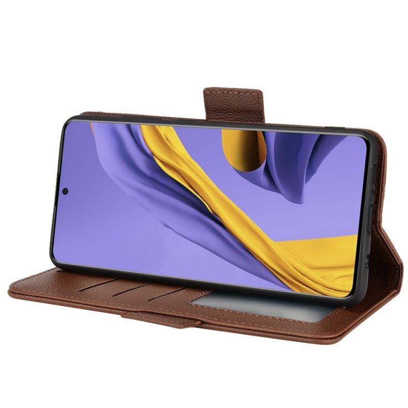 Κάλυμμα Samsung Galaxy A51 5G Θήκη Flip Flap Διπλό Νέα Χρώματα