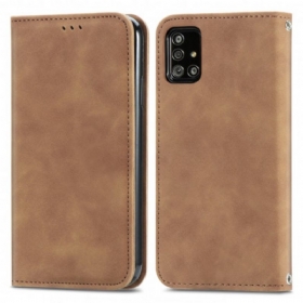 θηκη κινητου Samsung Galaxy A51 5G Θήκη Flip Vintage Συνθετικό Δέρμα