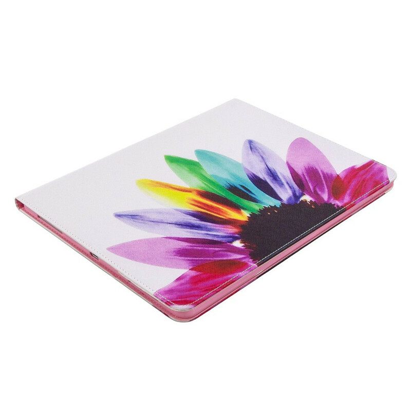 Θήκη Flip iPad Pro 12.9" (2020) Μοτίβο Εκτύπωσης Πετάλων