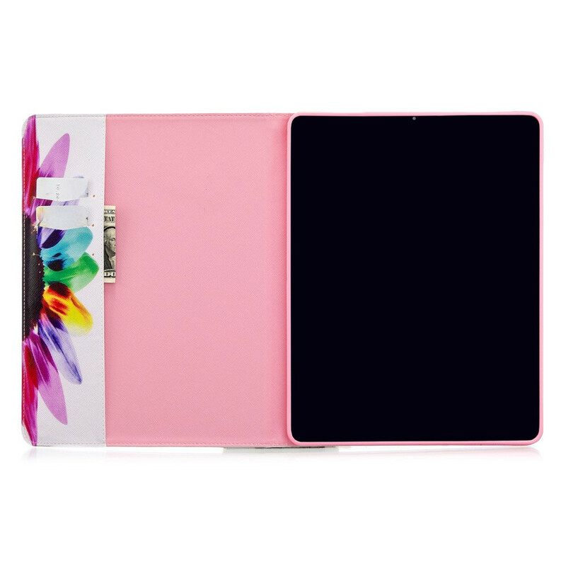 Θήκη Flip iPad Pro 12.9" (2020) Μοτίβο Εκτύπωσης Πετάλων