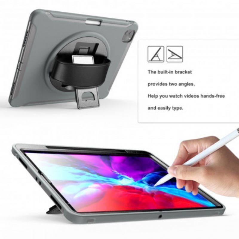 θηκη κινητου iPad Pro 12.9" (2020) Λουράκι Στήριξης Και Θήκη Γραφίδας