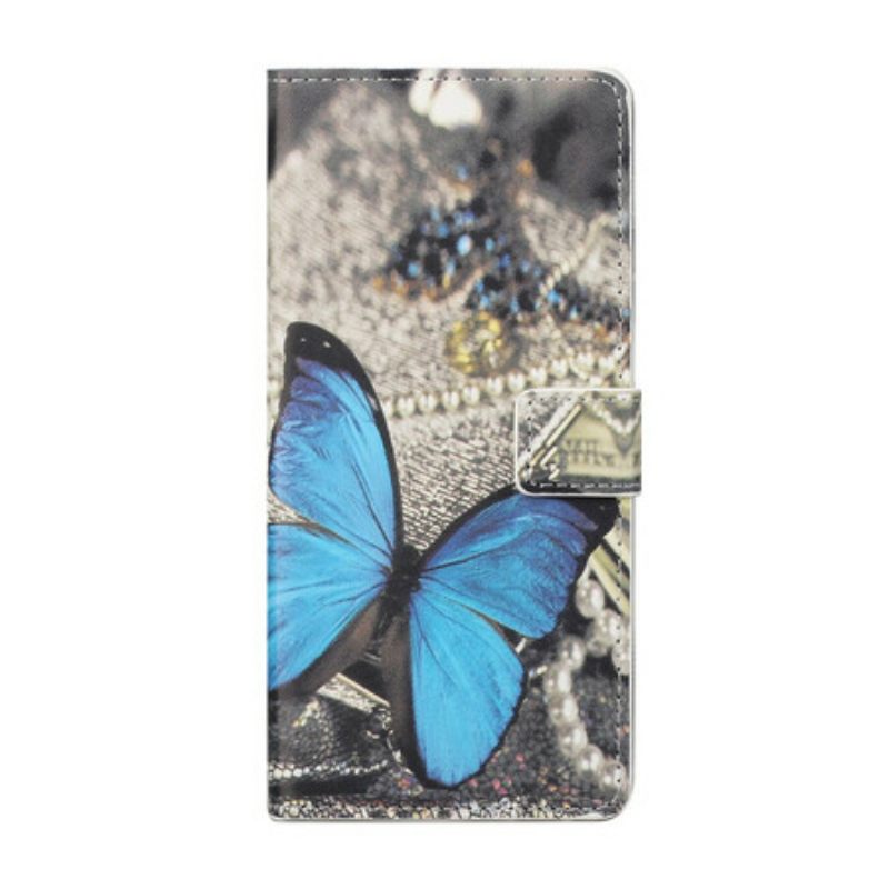 Κάλυμμα Xiaomi Mi 10T Lite Μπλε Πεταλούδα