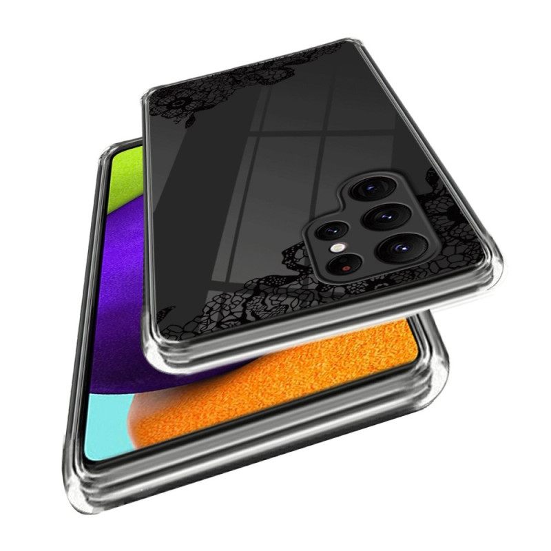 Θήκη Samsung Galaxy S23 Ultra 5G Δαντέλα