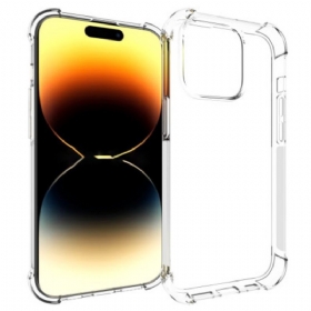 Θήκη iPhone 15 Pro Διαφανές Με Ενισχυμένες Γωνίες