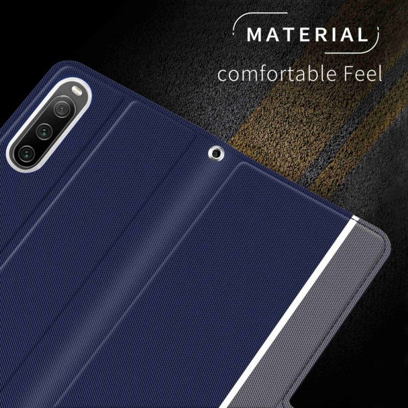 θηκη κινητου Sony Xperia 10 IV Θήκη Flip Δίχρωμο Baiyu