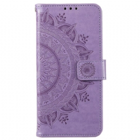 Κάλυμμα Xiaomi Redmi 10C Mandala Sun Με Κορδόνι