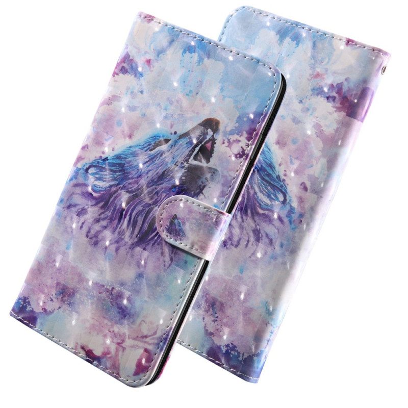 Κάλυμμα Xiaomi Redmi 10C με κορδονι Lanyard Wolf
