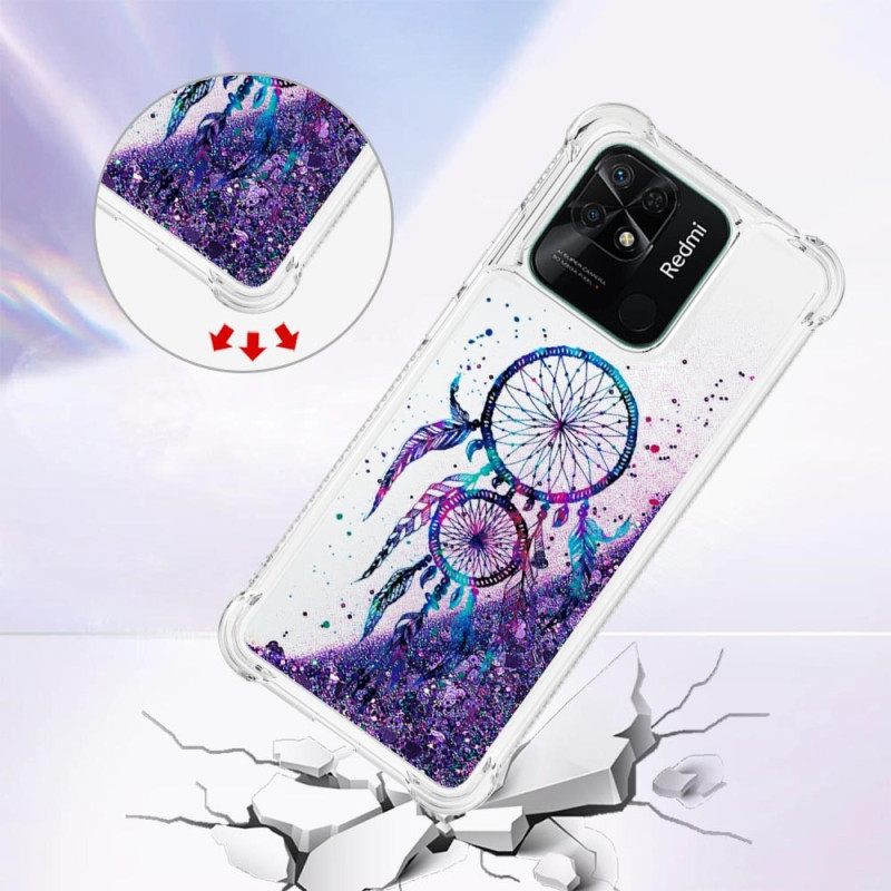 θηκη κινητου Xiaomi Redmi 10C Παγιέτες Dream Catcher