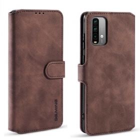 Θήκη Flip Xiaomi Redmi 9T Dg.ming Ρετρό