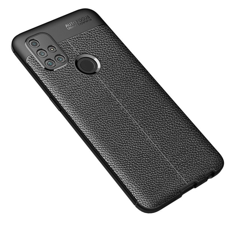 θηκη κινητου OnePlus Nord N10 Δερμάτινο Εφέ Litchi Double Line