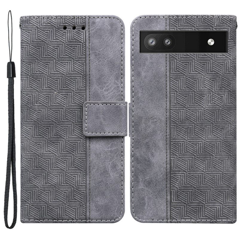 Κάλυμμα Google Pixel 6A με κορδονι Σειρά Υφαντών Λουριών