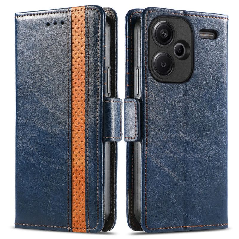 Δερματινη Θηκη Xiaomi Redmi Note 13 Pro Plus 5g Με Μπλοκάρισμα Caseneo Rfid Σιλικόνης
