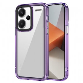 Κάλυμμα Xiaomi Redmi Note 13 Pro Plus 5g Διαφανείς Άκρες Σε Μεταλλικό Στυλ