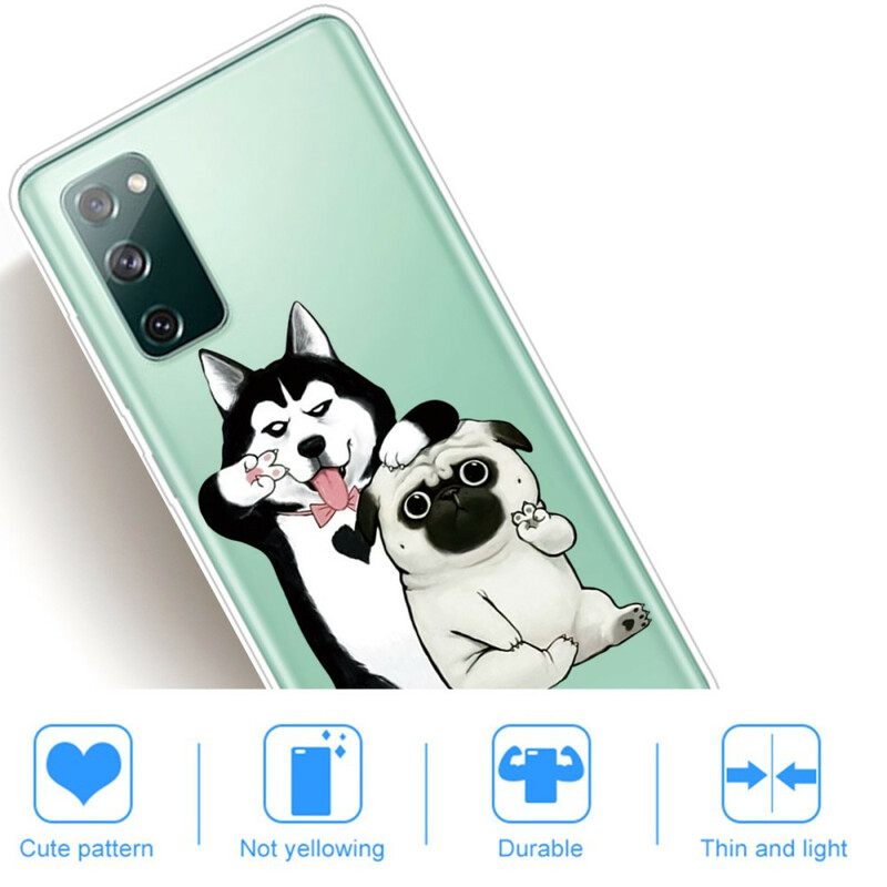 θηκη κινητου Samsung Galaxy S20 FE Αστεία Σκυλιά