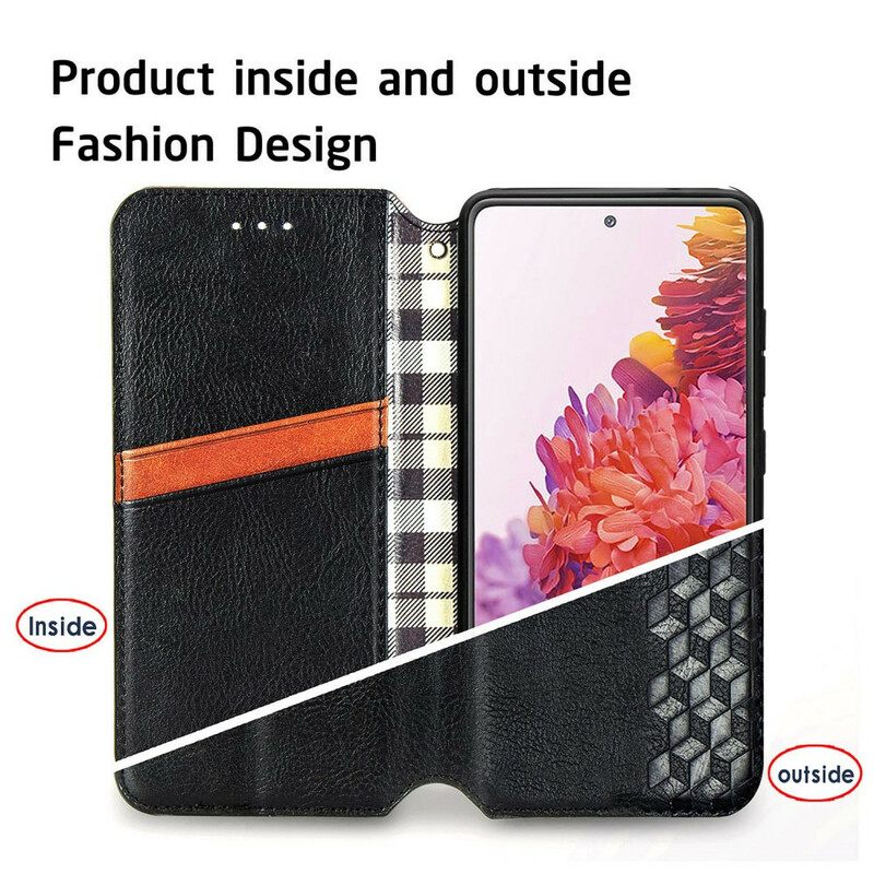 θηκη κινητου Samsung Galaxy S20 FE Θήκη Flip Faux Leather Diamond Υφή