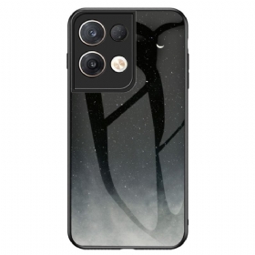 Θήκη Oppo Reno 8 Pro Μοτίβο Από Σκληρυμένο Γυαλί