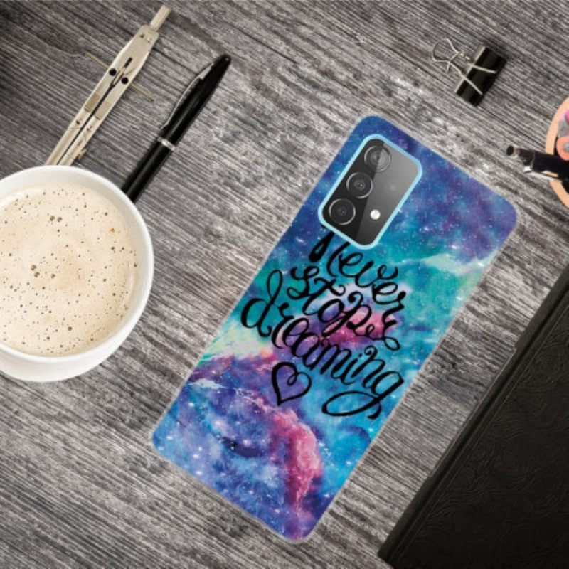 Θήκη Samsung Galaxy A32 Ποτε Μην Σταματας Να Ονειρευεσαι