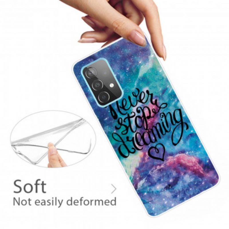 Θήκη Samsung Galaxy A32 Ποτε Μην Σταματας Να Ονειρευεσαι