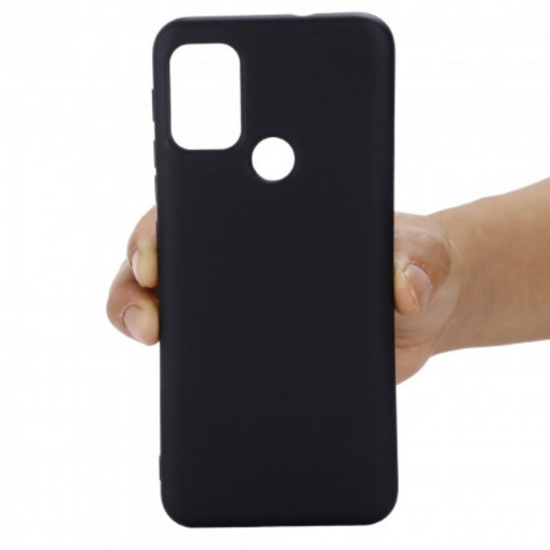 Θήκη Moto G30 / G10 Υγρή Σιλικόνη Με Κορδόνι