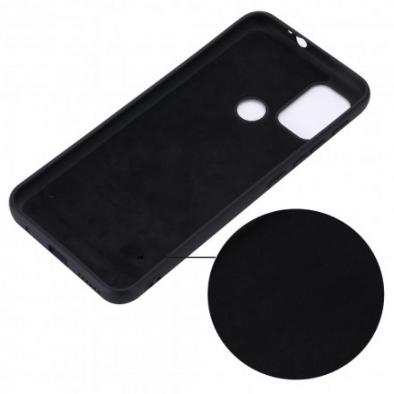 Θήκη Moto G30 / G10 Υγρή Σιλικόνη Με Κορδόνι