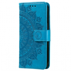 Θηκη Κινητου Samsung Galaxy A55 5g Mandala Sun Με Λουράκι