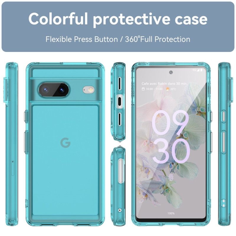 Θήκη Google Pixel 7 Σειρά Διαφανών Καραμελών