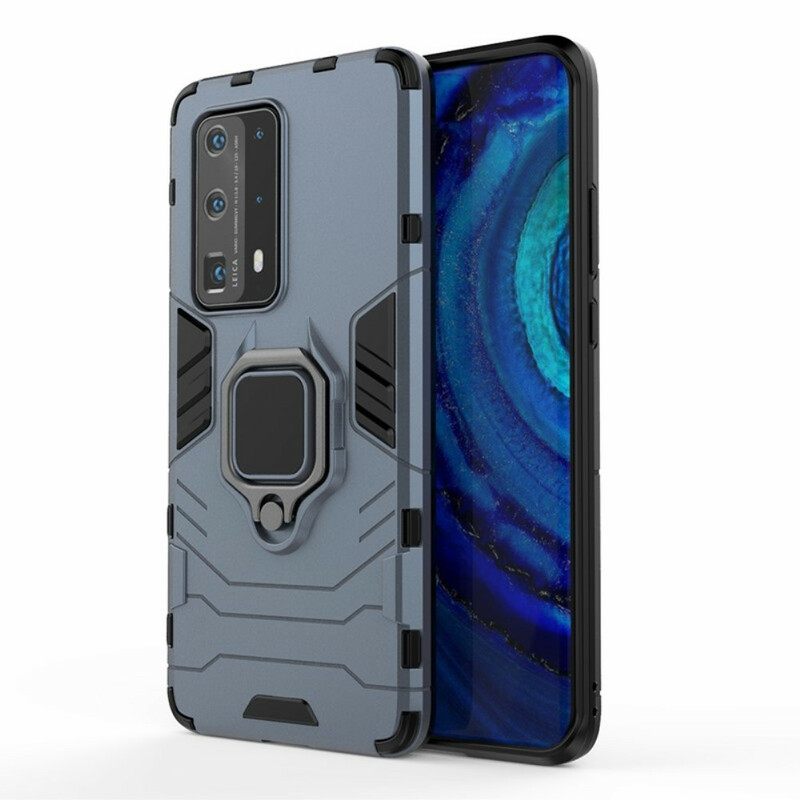 Θήκη Huawei P40 Pro Plus Premium Split Leather Litchi